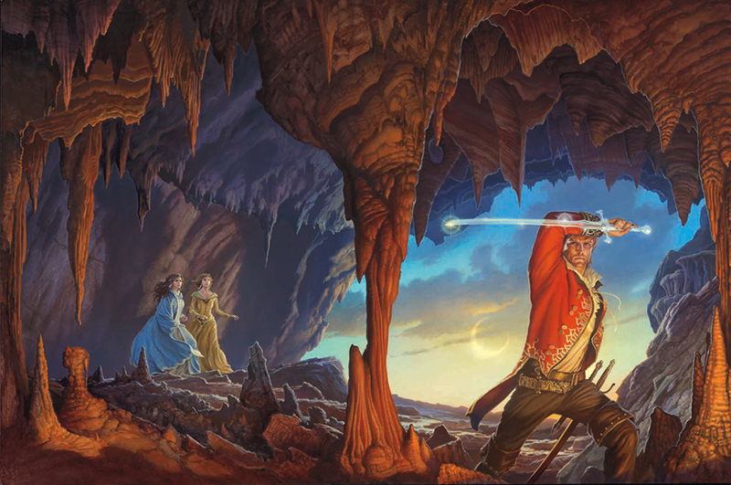 14 A Memory of Light cover by Michael Whelan