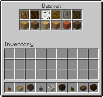 Large basket inventory