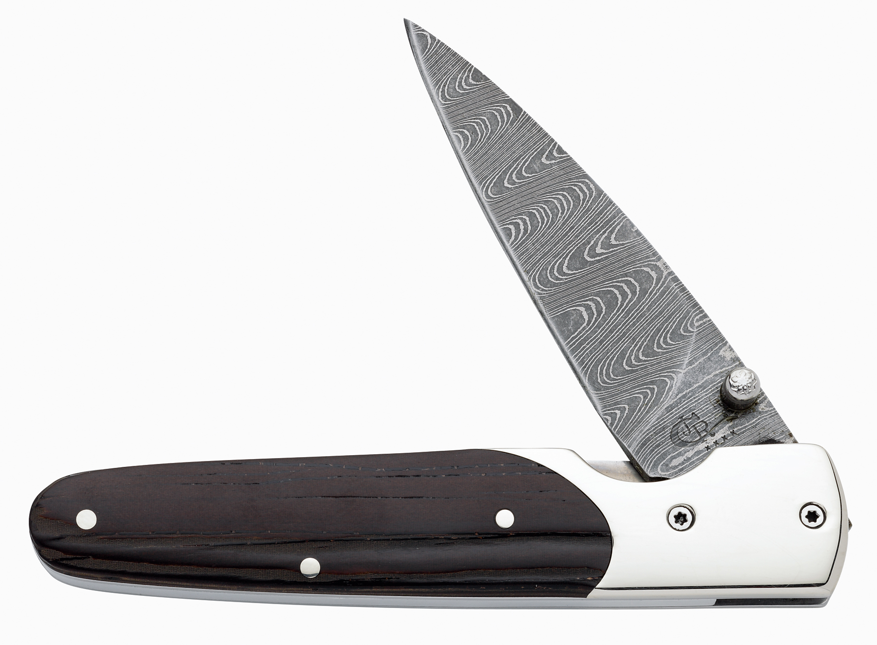 serpent-like Damascus pattern